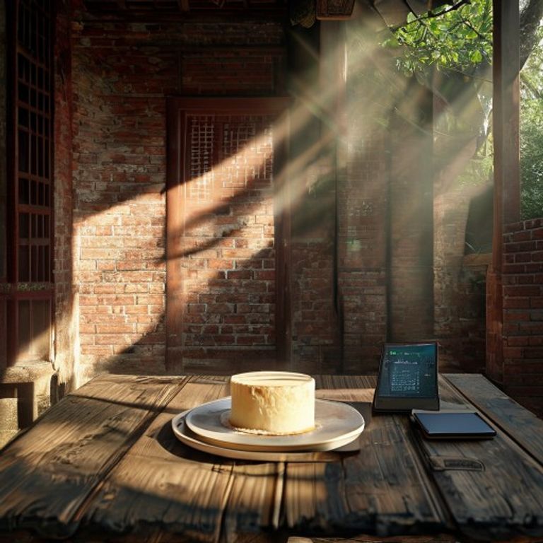 質地的臨界點：從蛋白質網格解析「接納」的韌性與靈魂的飽和度 | The Critical Point of Texture: Analyzing the Resilience of 'Acceptance' and the Saturation of the Soul through Protein Lattices - 蛋白質網格, 無澱粉甜點, 人生哲學, 心靈治癒, 花的丘