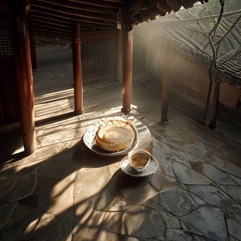 乳化作用的溫柔：從界面張力解析「接納」的藝術與靈魂的融合度 | The Tenderness of Emulsification: Analyzing the Art of Acceptance and Soul Integration through Interfacial Tension - 甜點科學, 界面張力, 無澱粉蛋糕, 心靈治癒, 花的丘