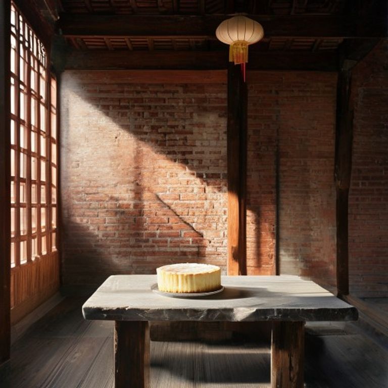 熱的均勻：從「熱平衡」解析老屋的沉靜與心靈的「恆定狀態」工程 Thermal Uniformity: Analyzing the Old House's Serenity and the Soul's "Steady State" Engineering from "Thermal Equilibrium" - 熱平衡, 老屋空間, 無澱粉蛋糕, 心靈療癒, 花の丘